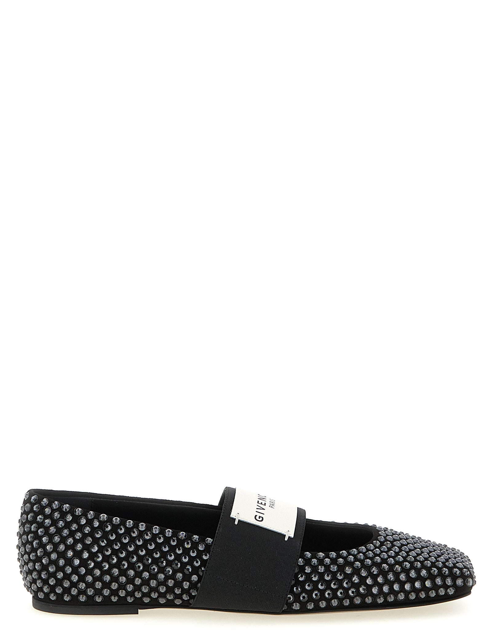 Givenchy Black Calfskin Ballet Flats