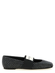 Givenchy Black Calfskin Ballet Flats