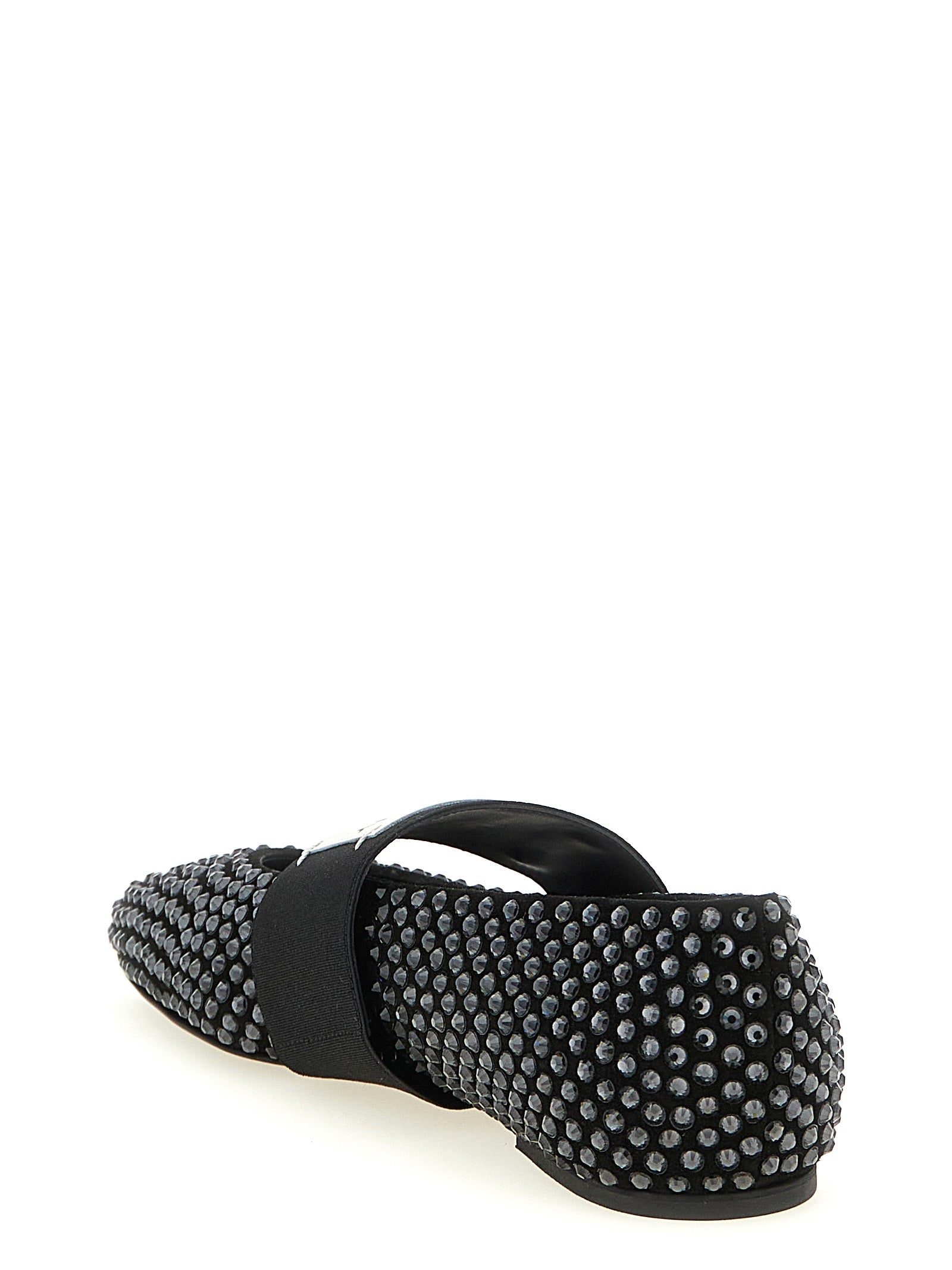 Givenchy Black Calfskin Ballet Flats