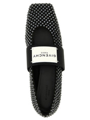 Givenchy Black Calfskin Ballet Flats