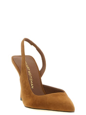 Stuart Weitzman Brown Suede High Heel Pumps