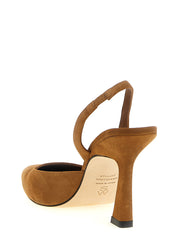 Stuart Weitzman Brown Suede High Heel Pumps