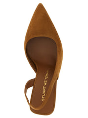 Stuart Weitzman Brown Suede High Heel Pumps