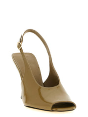 Stuart Weitzman Green Polyurethane High-Heel Pumps