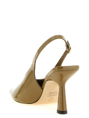 Stuart Weitzman Green Polyurethane High-Heel Pumps