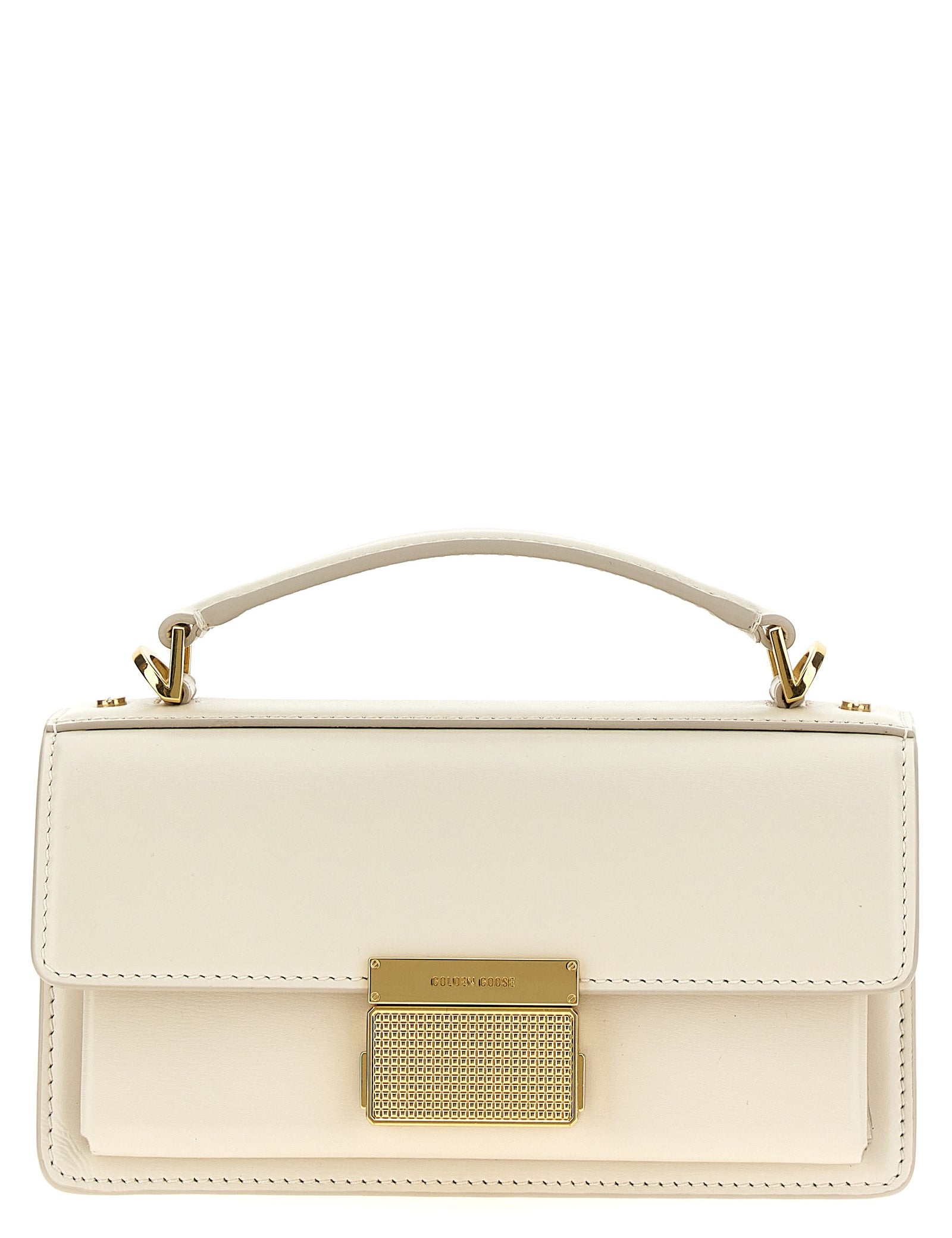 Golden Goose White Cowhide Handbag
