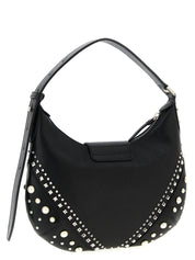 Jimmy Choo White Lamb Leather Shoulder Bag
