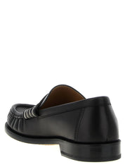 J.W.Anderson Black Calfskin Slip-On Loafers