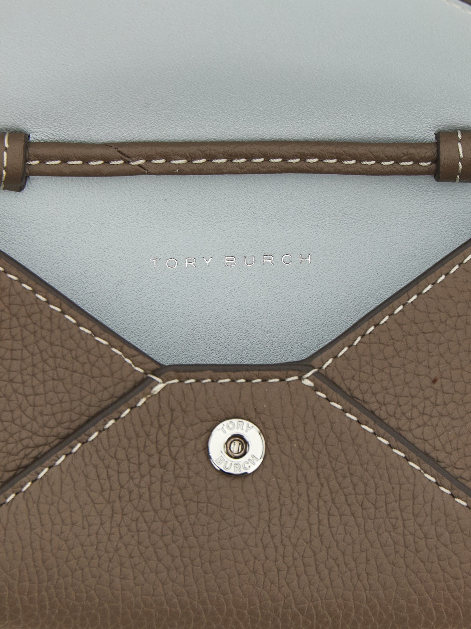 Tory Burch Brown Cowhide Cardholder