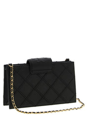 Tory Burch Black Lamb Leather Cardholder
