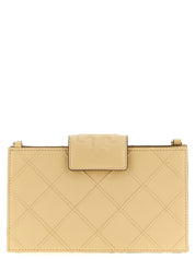 Tory Burch Beige Lamb Leather Cardholder