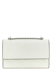 Tory Burch White Goat Leather Crossbody Bag