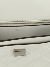 Tory Burch White Goat Leather Crossbody Bag