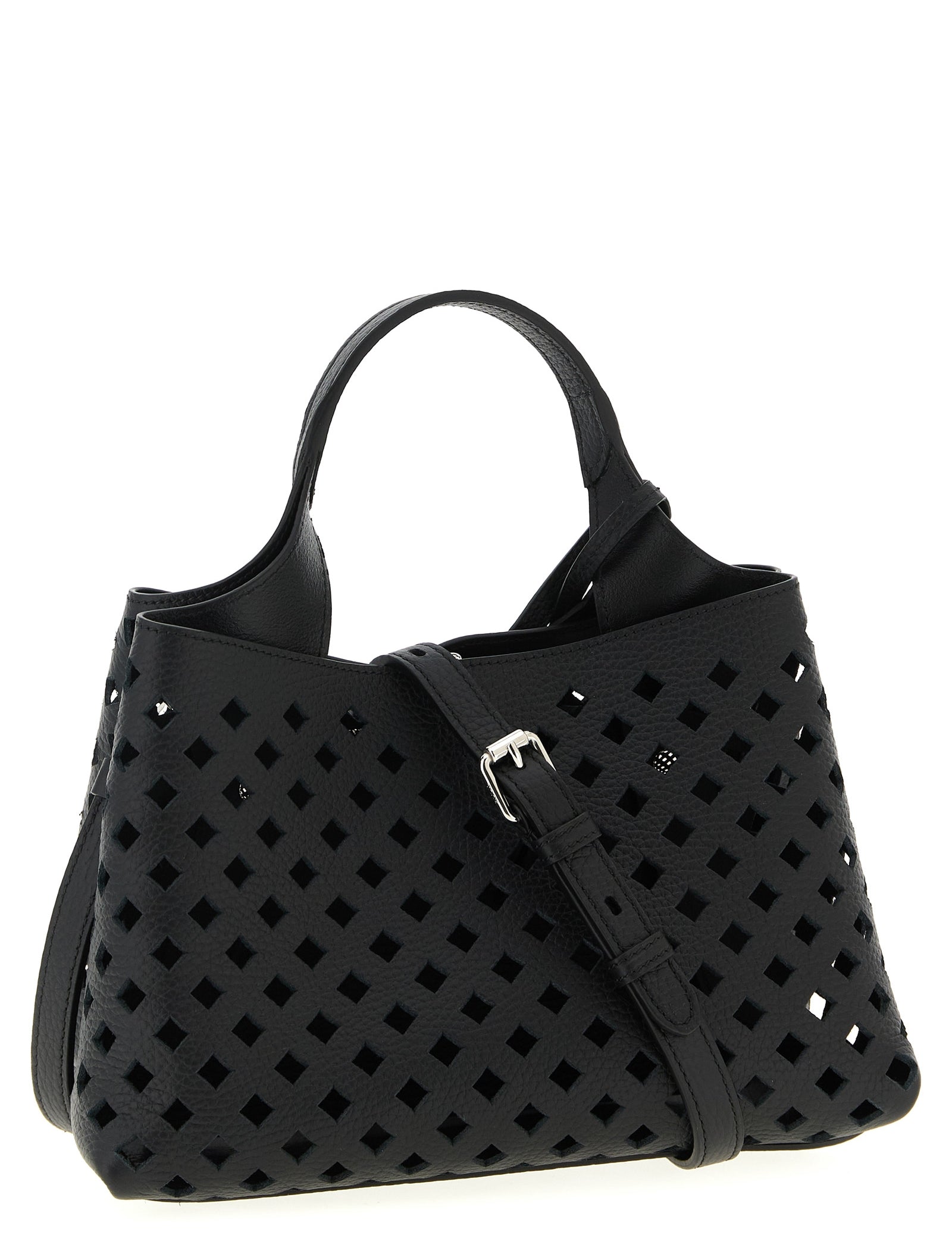 Tod's Black Calfskin Handbag