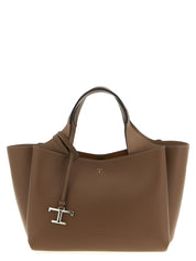 Tod's Brown Calfskin Handbag