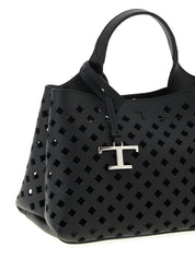 Tod's Black Calfskin Handbag