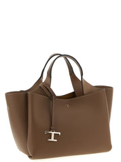 Tod's Brown Calfskin Handbag