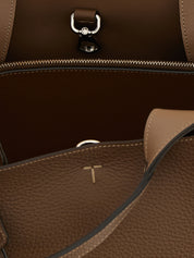 Tod's Brown Calfskin Handbag