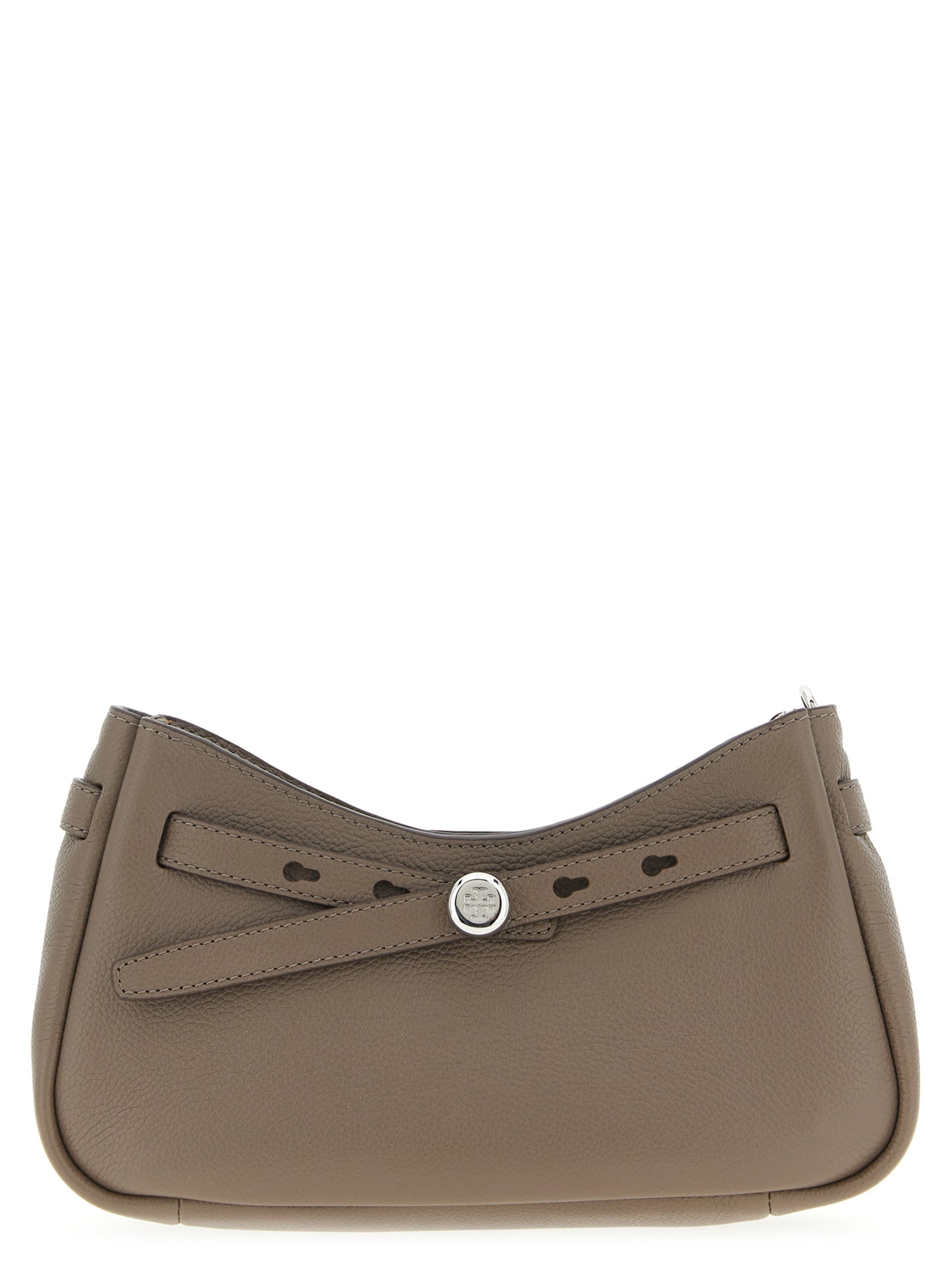 Tory Burch Brown Cow Leather Shoulder Bag