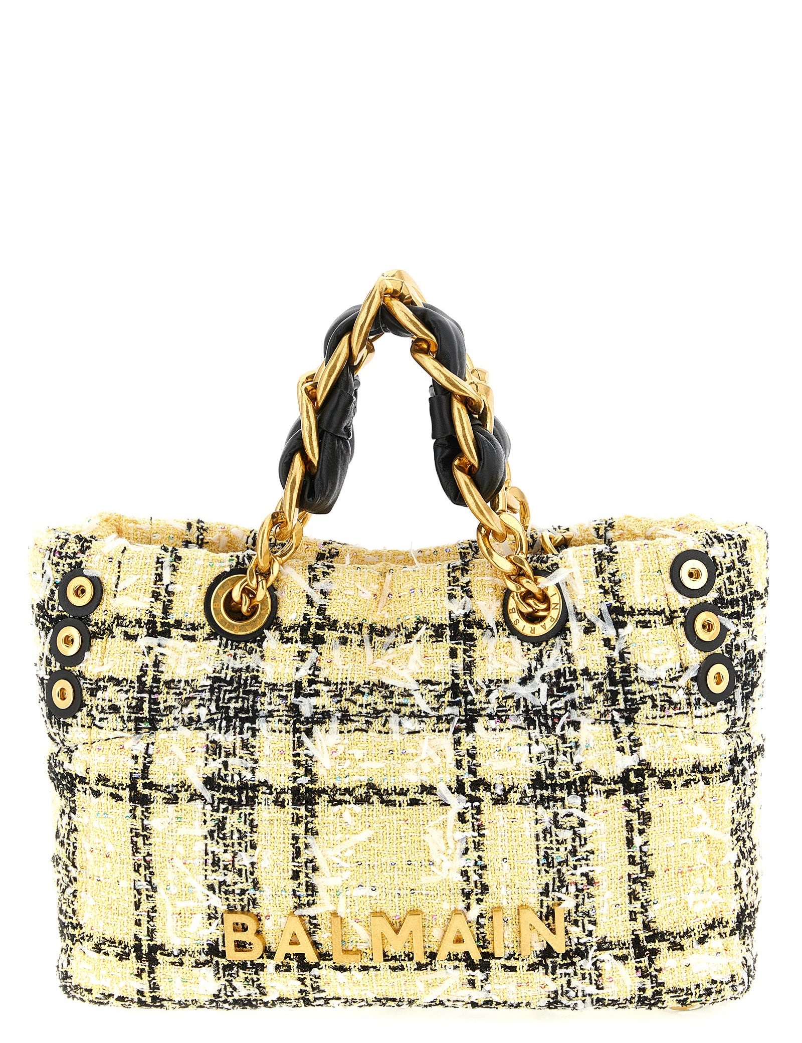 Balmain Multicolor Polyester Tote Bag