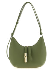 Furla Green Calfskin Shoulder Bag