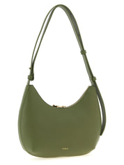 Furla Green Calfskin Shoulder Bag