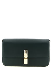 Furla Green Calfskin Crossbody Bag