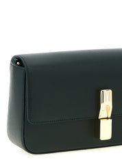 Furla Green Calfskin Crossbody Bag