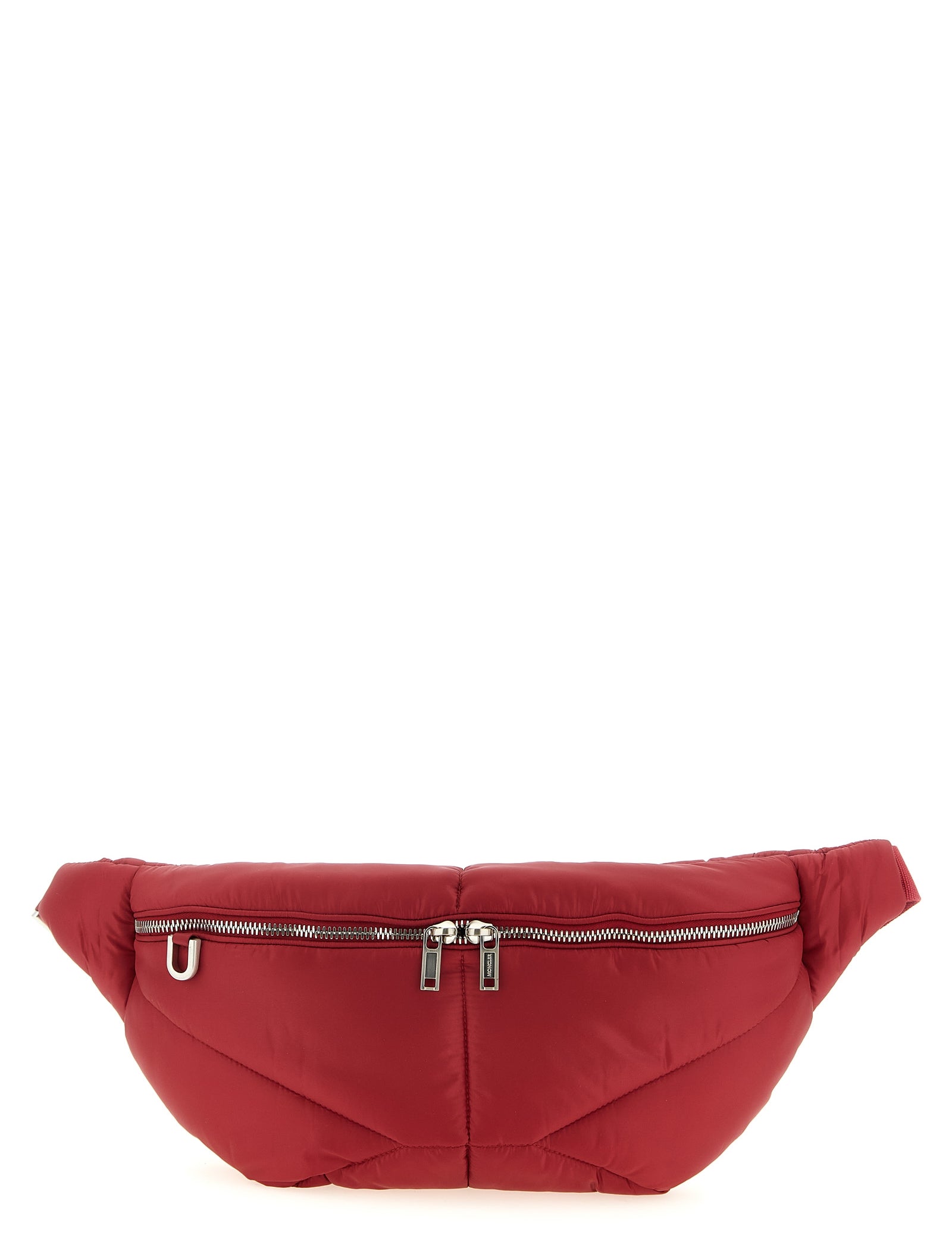 Rick Owens Red Polyester Belt Bag