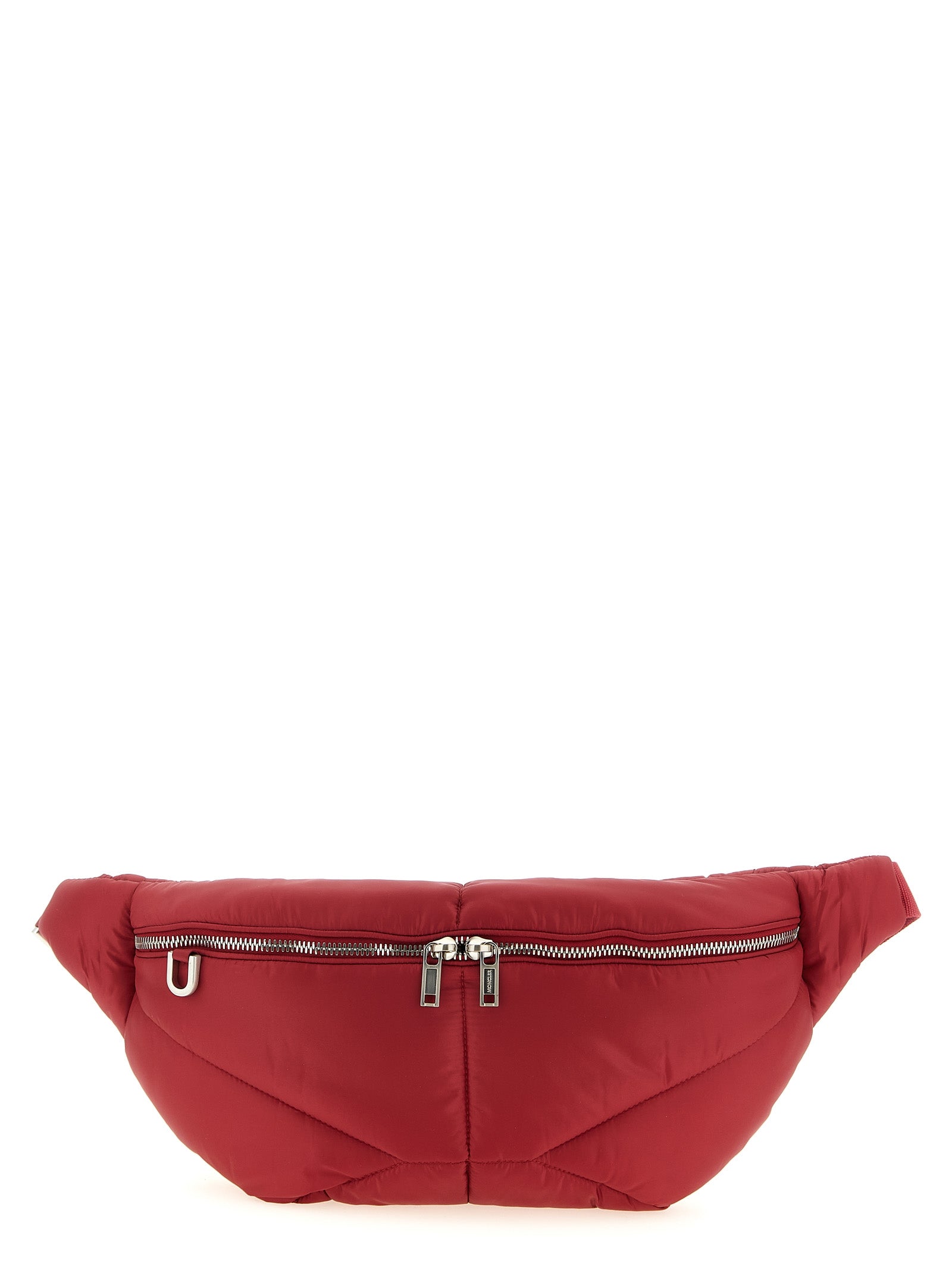 Rick Owens Red Polyester Belt Bag
