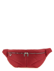 Rick Owens Red Polyester Belt Bag