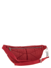 Rick Owens Red Polyester Belt Bag