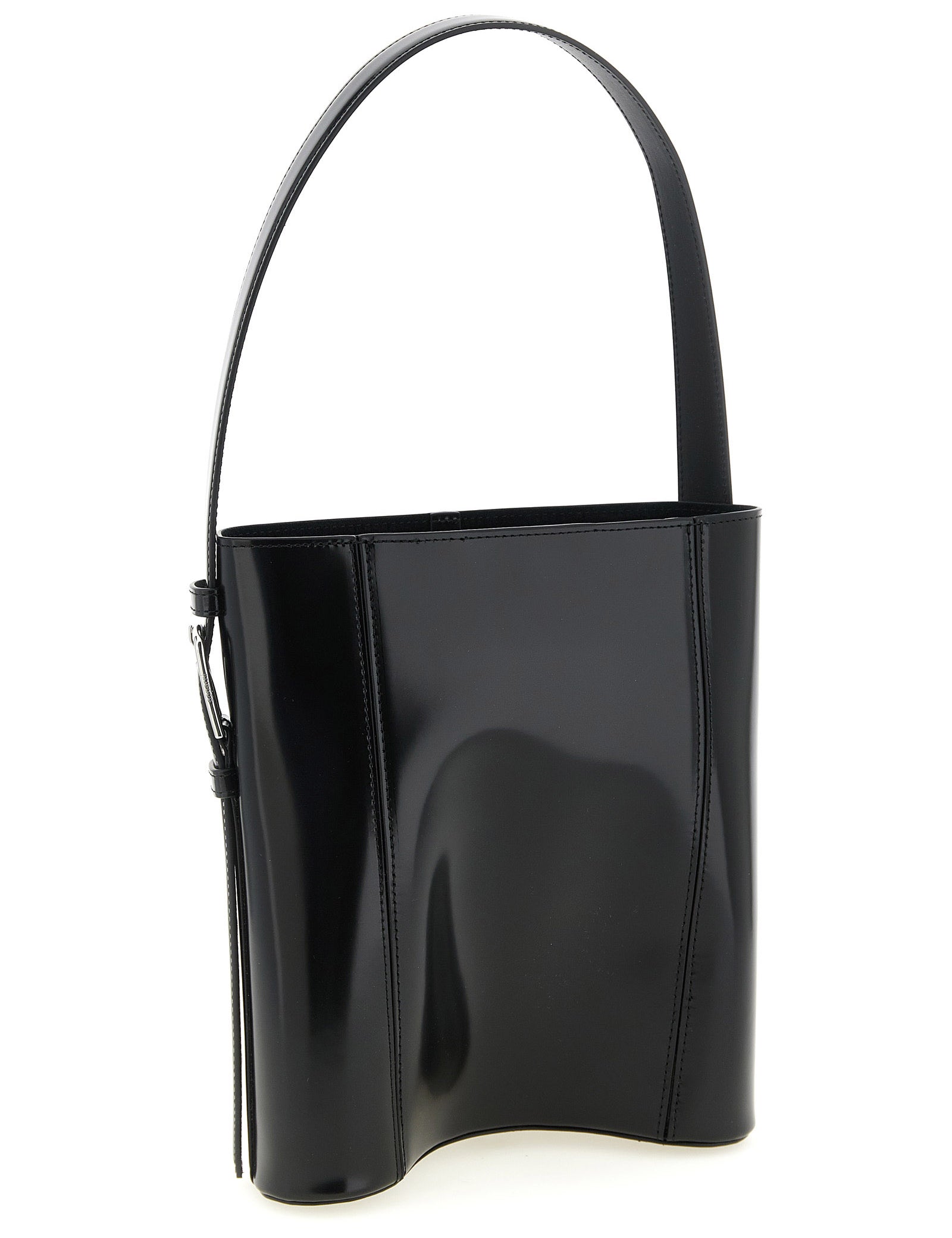 Coperni Black Cowhide Shoulder Bag