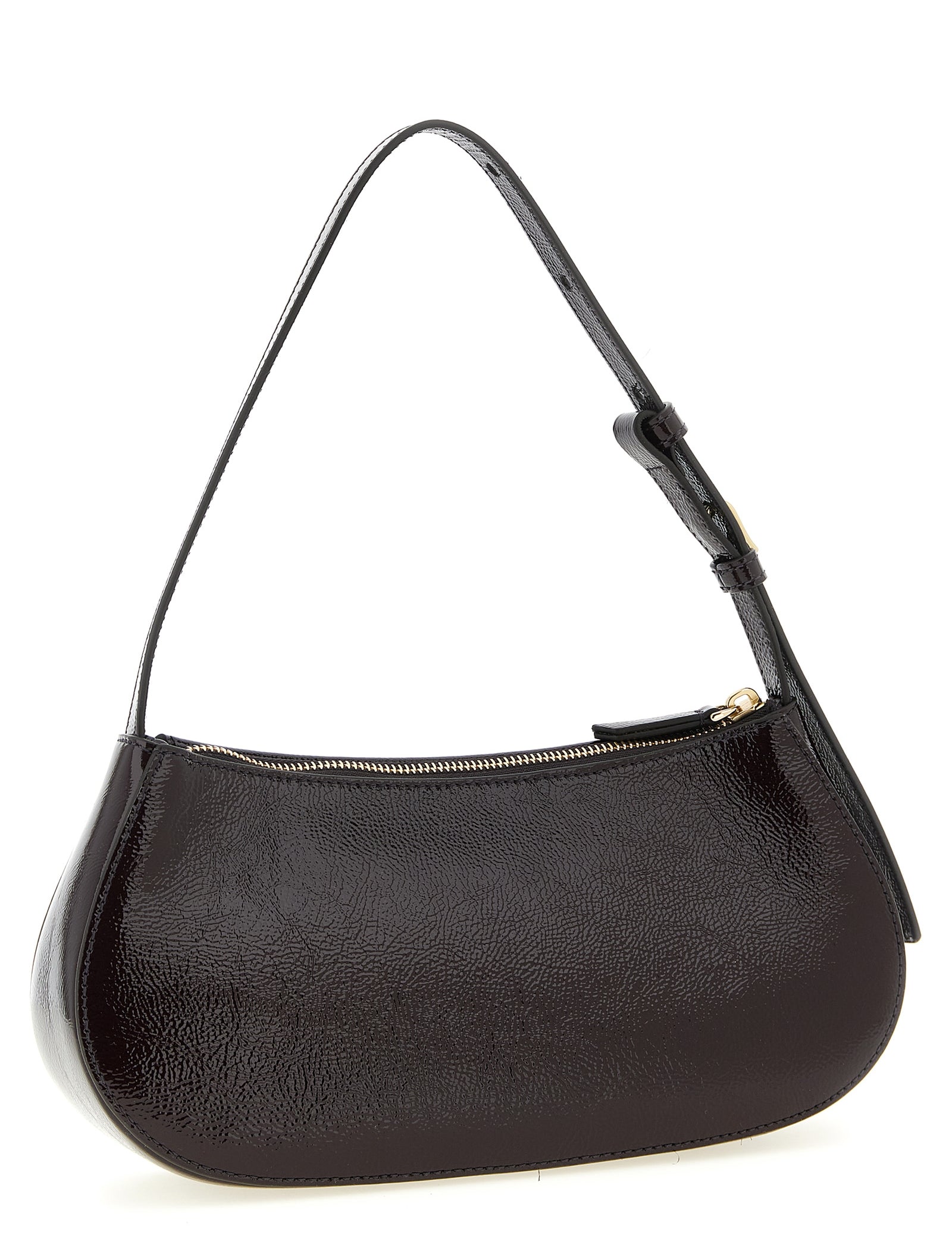 Mulberry Purple Calfskin Shoulder Bag