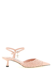 Jimmy Choo Pink Patent Leather Slingbacks