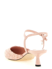 Jimmy Choo Pink Patent Leather Slingbacks