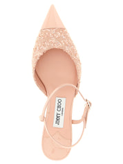 Jimmy Choo Pink Patent Leather Slingbacks
