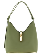 Furla Green Calfskin Shoulder Bag