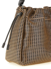Brunello Cucinelli Brown Calfskin Bucket Mellow Handbag