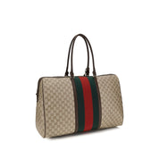 Gucci Beige Coated GG fabric Shoulder Bag