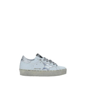 Golden Goose White Calf Leather Low Top Sneakers