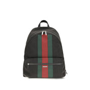 Gucci Black Fabric Backpack