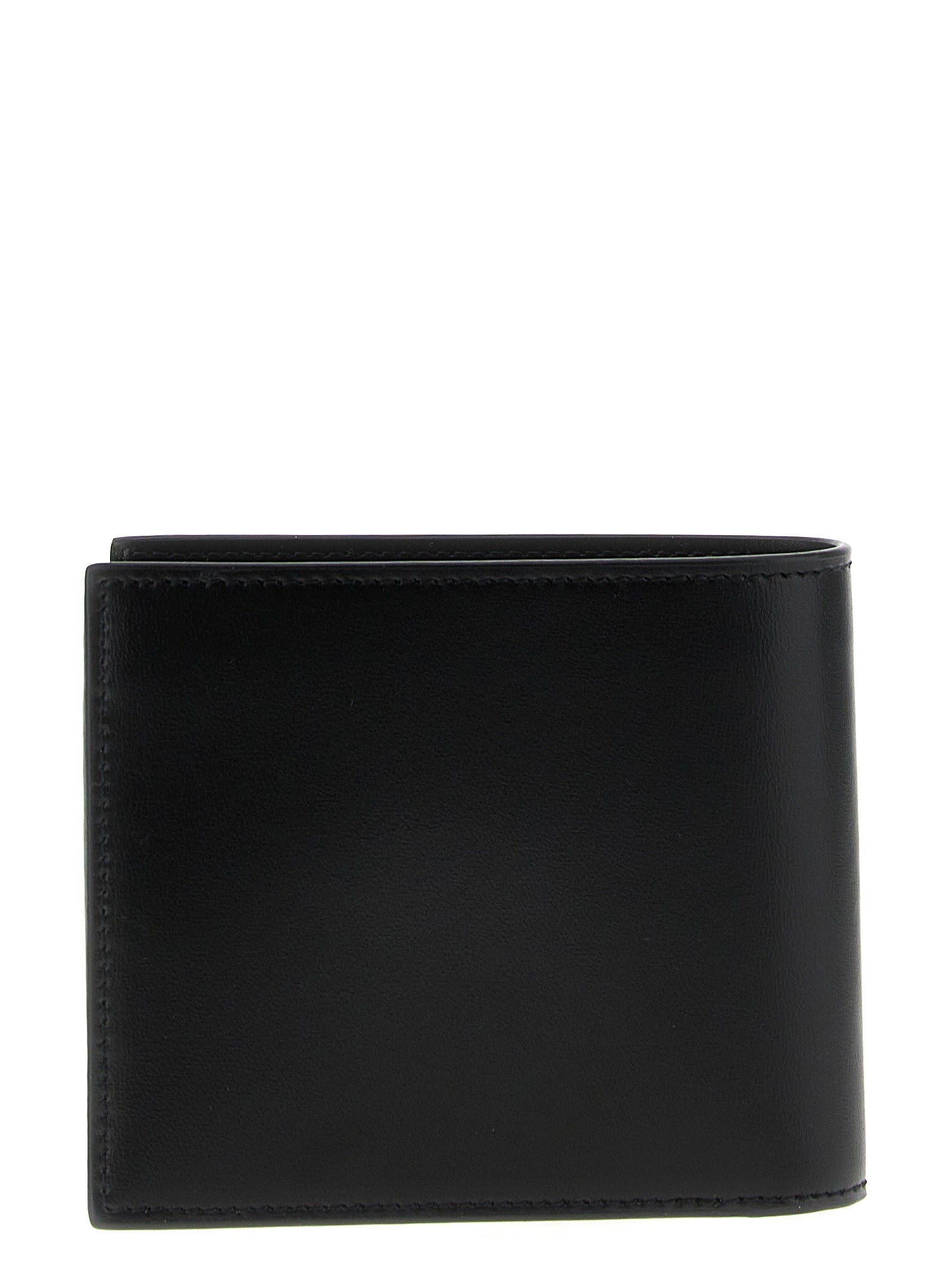 Saint Laurent Black Calf Leather Wallet