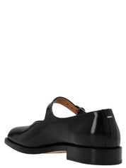 Maison Margiela Black Leather Ballet Flats
