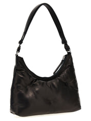 Maison Margiela Black Lamb Leather Hobo Small Shoulder Bag
