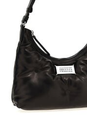 Maison Margiela Black Lamb Leather Hobo Small Shoulder Bag
