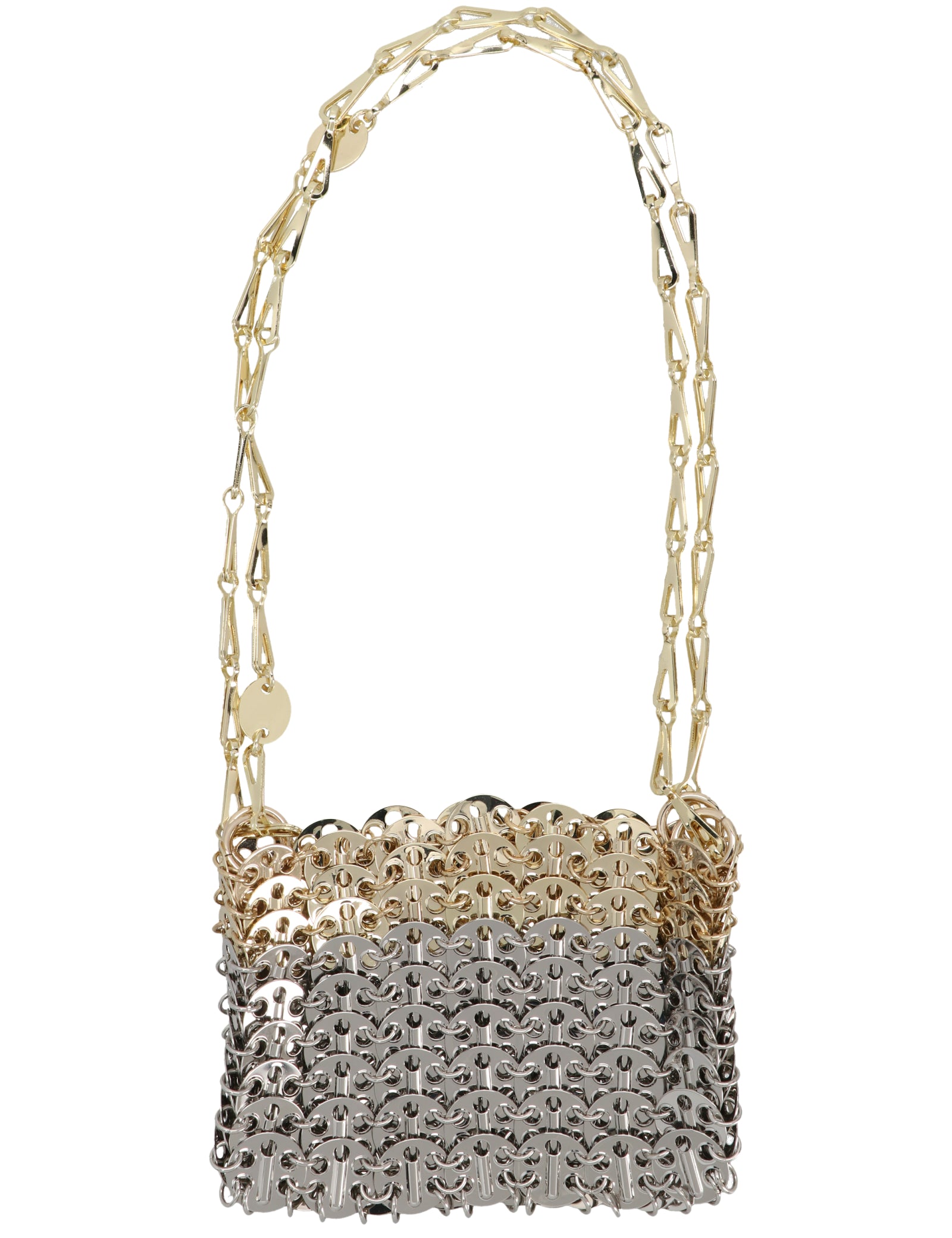 Paco Rabanne Multicolor Brass Shoulder Bag
