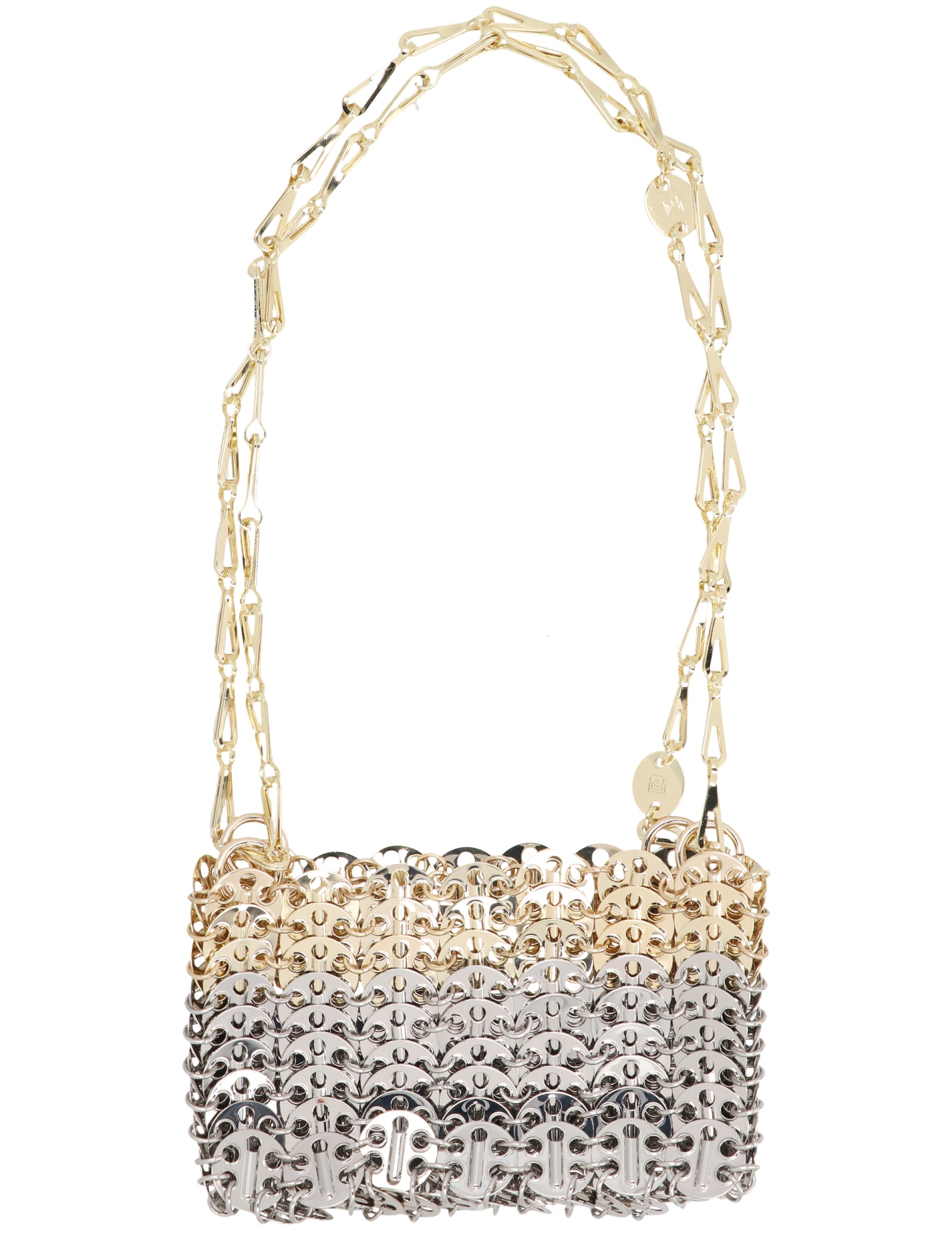 Paco Rabanne Multicolor Brass Shoulder Bag