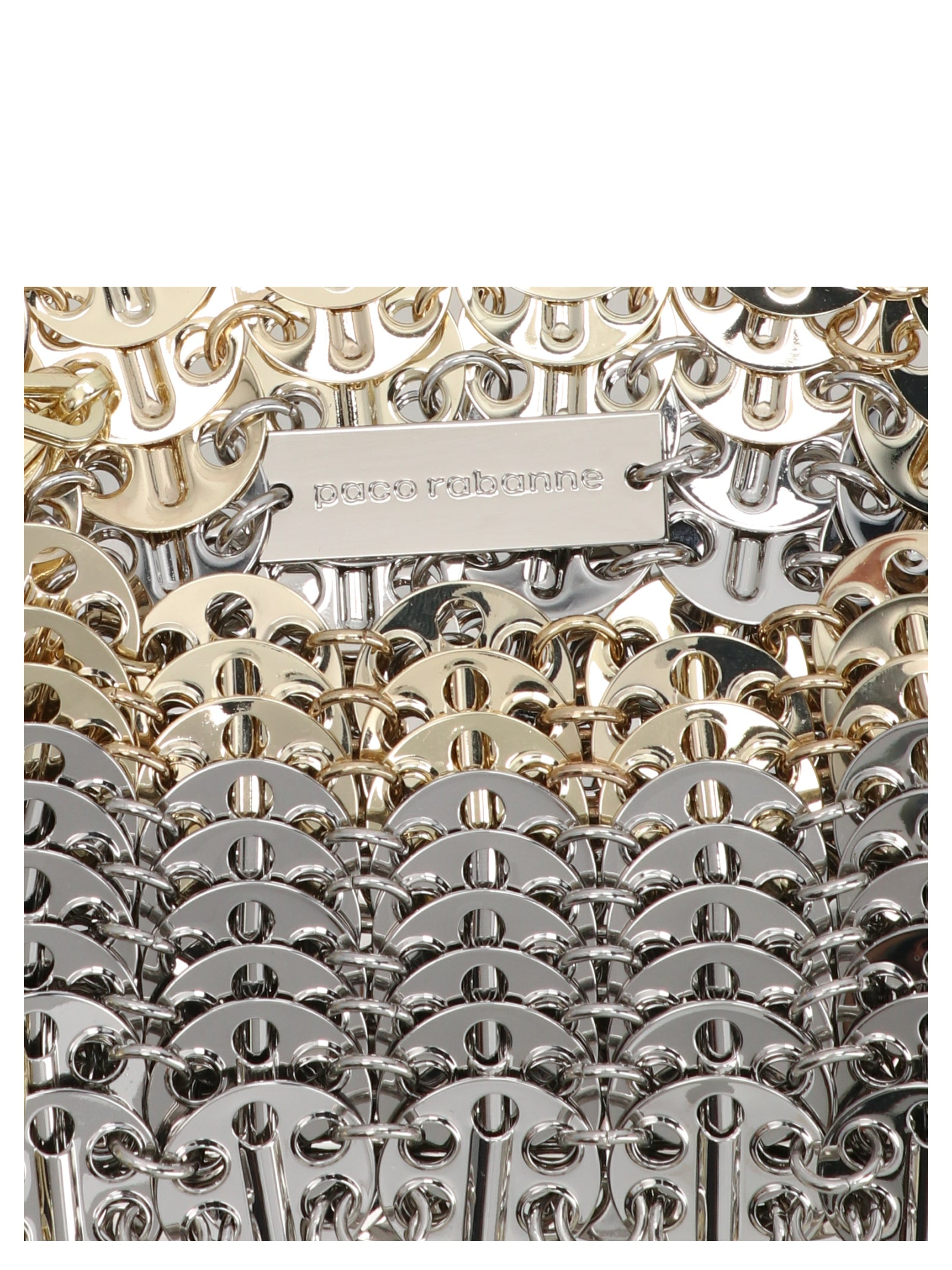 Paco Rabanne Multicolor Brass Shoulder Bag