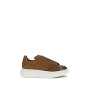 Alexander McQueen Brown Calf Leather Chunky Sneakers